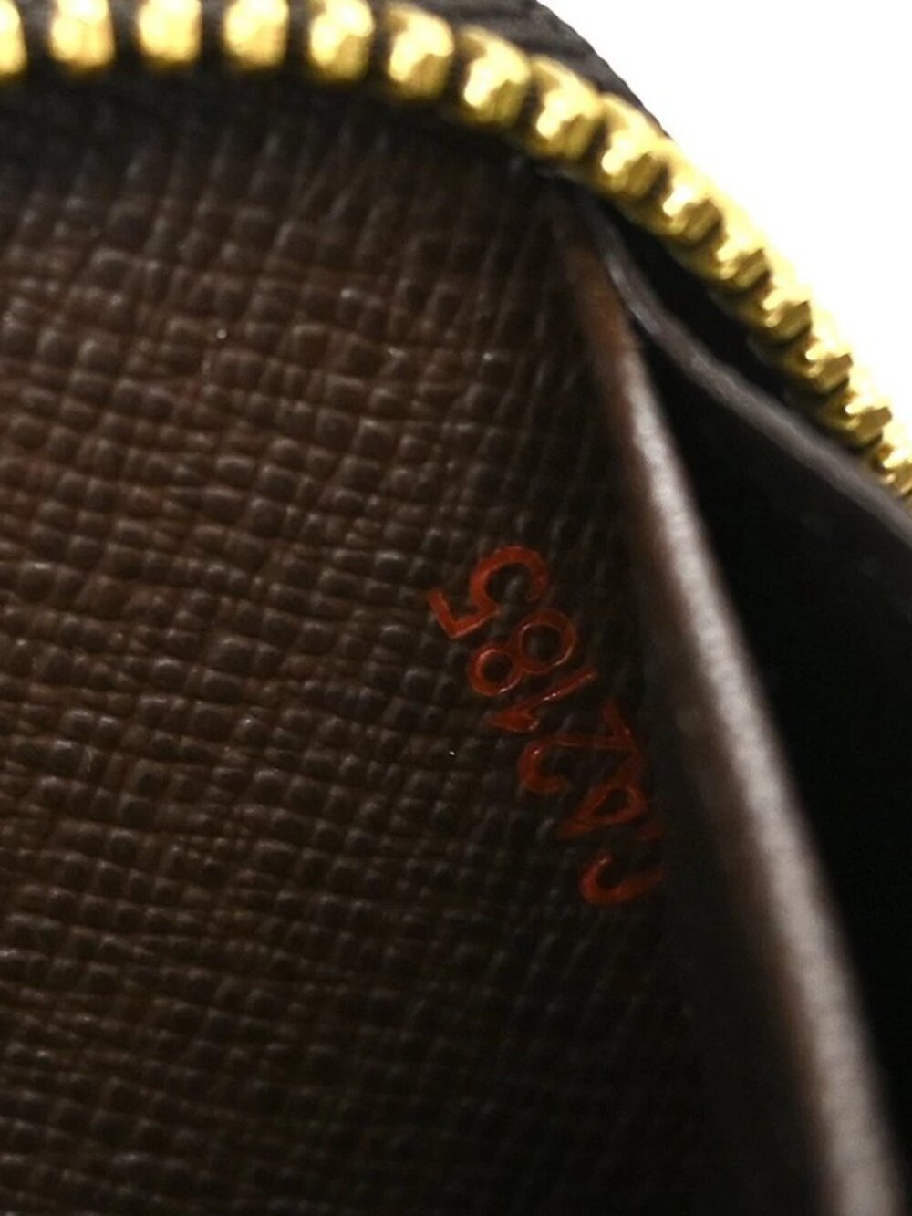 Louis Vuitton Damier Zippy Wallet N60015 CA2185 NQ06086 - Picture 7 of 8